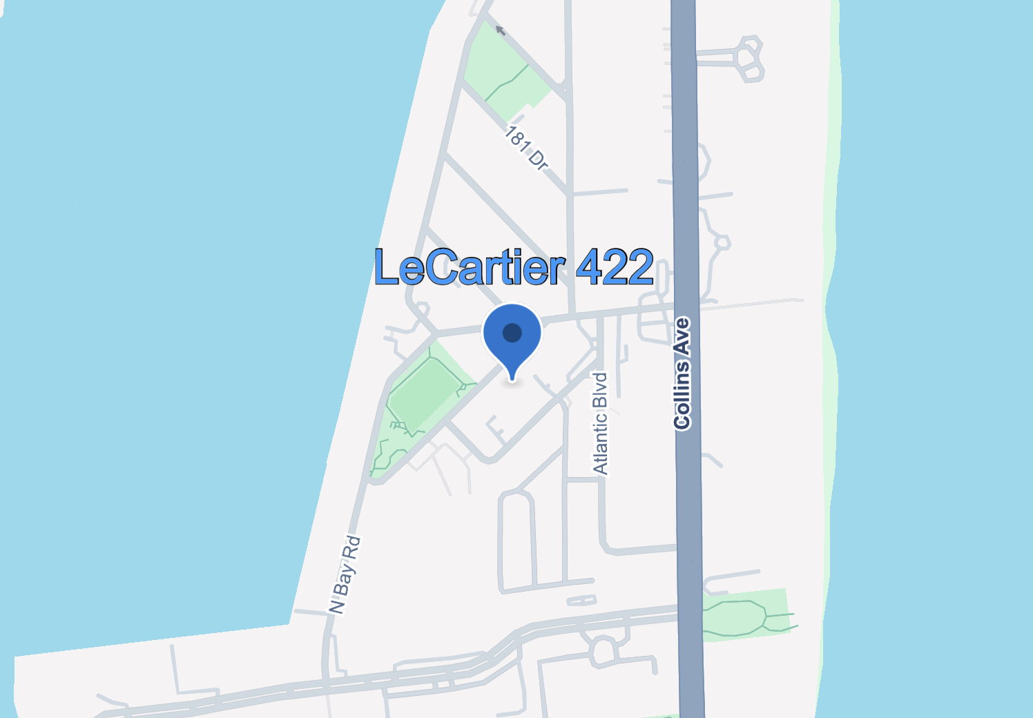 LeCartier 422 Location Map
